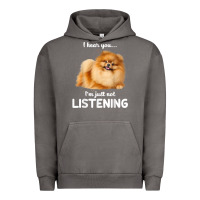 Pigment Tornado pomeranian i hear you not listening t shirt Urban Hoodie - linhVisuals