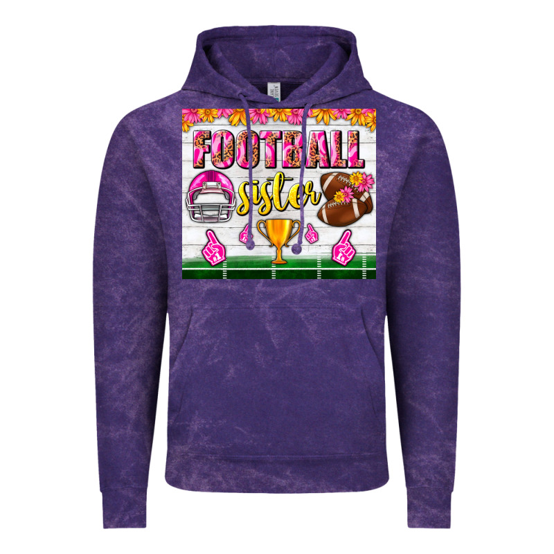 Football Sister Tumbler Vintage Hoodie by BundleAndBundleShop | Teevron