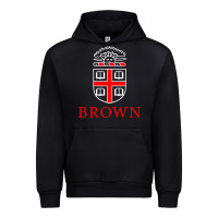 Black brown university Urban Hoodie - linhVisuals