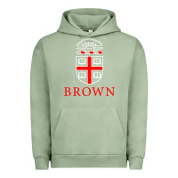 Pigment Oil Green brown university Urban Hoodie - linhVisuals