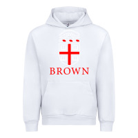 White brown university Urban Hoodie - linhVisuals