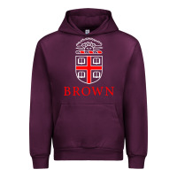 Mauve Wine brown university Urban Hoodie - linhVisuals