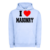 Pigment Grape Ice i love masonry Urban Hoodie - linhVisuals