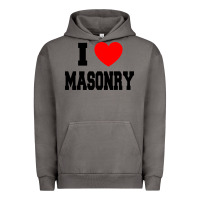 Pigment Tornado i love masonry Urban Hoodie - linhVisuals