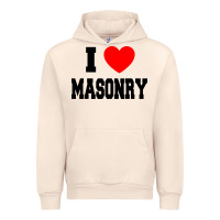 Sandshell i love masonry Urban Hoodie - linhVisuals