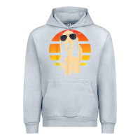Heather Grey retro basset hound t shirt men women kids gift t shirt Urban Hoodie - linhVisuals