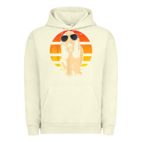 Pigment Pistachio retro basset hound t shirt men women kids gift t shirt Urban Hoodie - linhVisuals