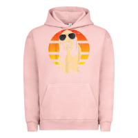 Pigment Salmon retro basset hound t shirt men women kids gift t shirt Urban Hoodie - linhVisuals