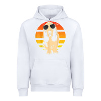 White retro basset hound t shirt men women kids gift t shirt Urban Hoodie - linhVisuals