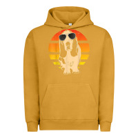 Pigment Peanut Butter retro basset hound t shirt men women kids gift t shirt Urban Hoodie - linhVisuals