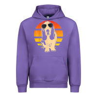 Tulip retro basset hound t shirt men women kids gift t shirt Urban Hoodie - linhVisuals