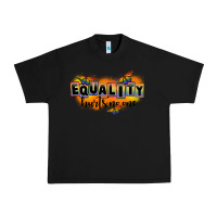 Black Equality hurts no one Urban Heavy Tee - FaDigitalArtStudio