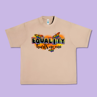 Equality Hurts No One Urban Heavy Tee Designed By Fadigitalartstudio