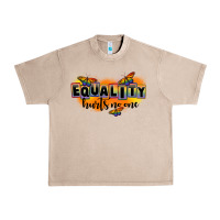 French Oak Equality hurts no one Urban Heavy Tee - FaDigitalArtStudio