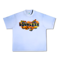 Grape Ice Equality hurts no one Urban Heavy Tee - FaDigitalArtStudio
