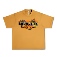 Peanut Butter Equality hurts no one Urban Heavy Tee - FaDigitalArtStudio