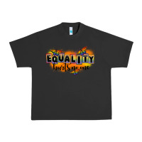 Pigment Black Equality hurts no one Urban Heavy Tee - FaDigitalArtStudio