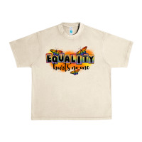 Sandshell Equality hurts no one Urban Heavy Tee - FaDigitalArtStudio