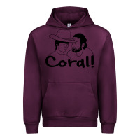 Mauve Wine the walking dead  coral Urban Hoodie - linhVisuals