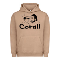 Pigment Burro the walking dead  coral Urban Hoodie - linhVisuals