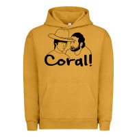Pigment Peanut Butter the walking dead  coral Urban Hoodie - linhVisuals