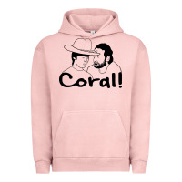 Pigment Salmon the walking dead  coral Urban Hoodie - linhVisuals