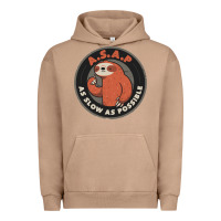 Pigment Burro as slow as possible Urban Hoodie - linhVisuals