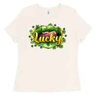 Bone St. Patrick's Day lips lucky Ladies Tee - HowdyJamesFarm