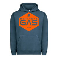 Pigment Midnight Navy beratnas gas Urban Hoodie - linhVisuals