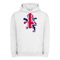 Pigment Lunar Rock great britain national Urban Hoodie - linhVisuals