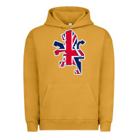 Pigment Peanut Butter great britain national Urban Hoodie - linhVisuals