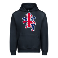 Navy great britain national Urban Hoodie - linhVisuals