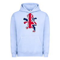 Pigment Grape Ice great britain national Urban Hoodie - linhVisuals