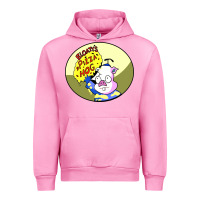 Fuchsia Pink bloaty pizza hog Urban Hoodie - linhVisuals
