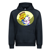 Navy bloaty pizza hog Urban Hoodie - linhVisuals