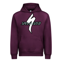 Mauve Wine Specialized Bikes Bicycle Urban Hoodie - linhVisuals