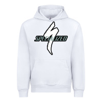 White Specialized Bikes Bicycle Urban Hoodie - linhVisuals