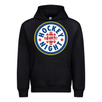 Black hockey night in canada 1 Urban Hoodie - linhVisuals