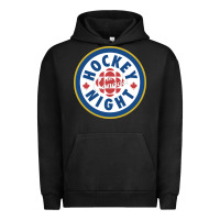 Pigment Black hockey night in canada 1 Urban Hoodie - linhVisuals