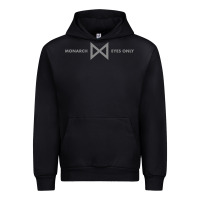 Black monarch eyes only Urban Hoodie - linhVisuals
