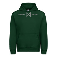 Forest Green monarch eyes only Urban Hoodie - linhVisuals