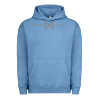 Pigment Pebble Blue monarch eyes only Urban Hoodie - linhVisuals