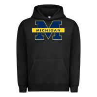 Pigment Black michigan Urban Hoodie - linhVisuals