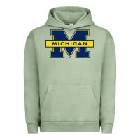 Pigment Oil Green michigan Urban Hoodie - linhVisuals