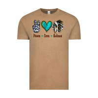 Vintage Coffee Peace Love Indians Vintage Tee - Jasminsmagicworld