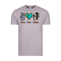 Vintage Zinc Peace Love Indians Vintage Tee - Jasminsmagicworld