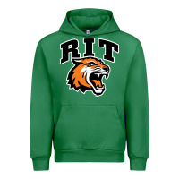 Emerald tiger Urban Hoodie - linhVisuals