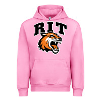 Fuchsia Pink tiger Urban Hoodie - linhVisuals