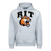 Heather Grey tiger Urban Hoodie - linhVisuals