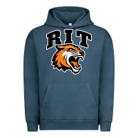 Pigment Midnight Navy tiger Urban Hoodie - linhVisuals